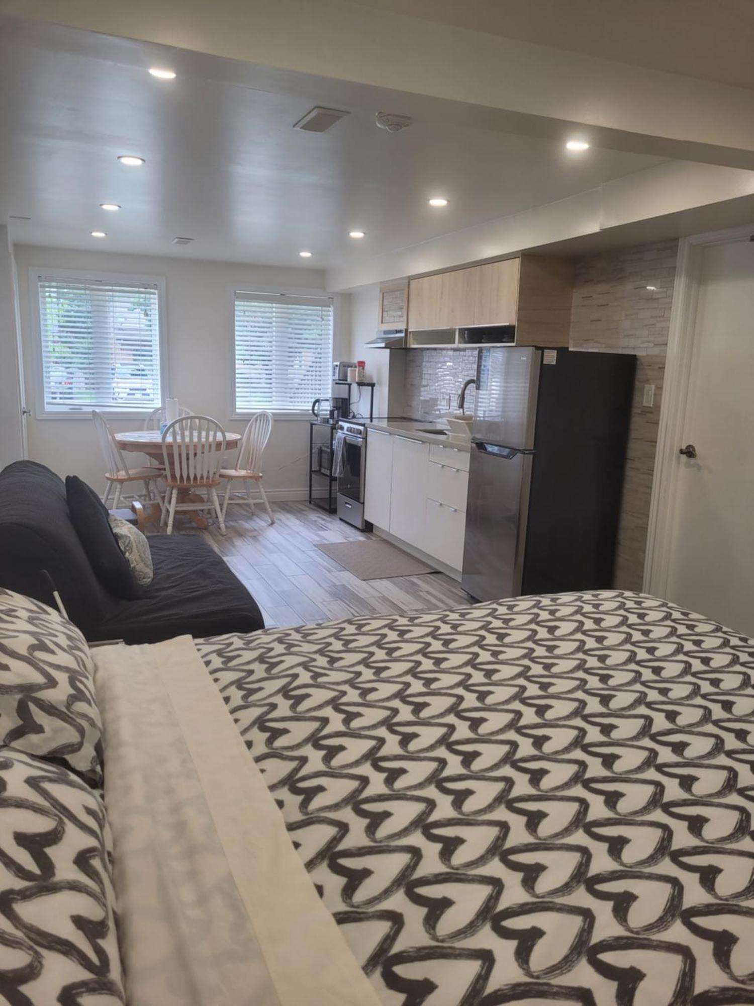 Modern Studio With Kitchenette And Bath Guelph Exterior photo